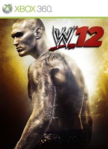 WWE '12 box art for Xbox 360